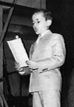Image: Carreras, aged 8, singing on Spanish National Radio