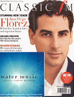 Image: Cover Classic FM magazine April 2002