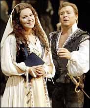 Image: Alagna & Gheorghiu in Faust, NY Met, 3 March 2003.